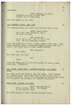 Moe Howard's 24pp. Script Dated October 1950 for The Three Stooges Film ''A Missed Fortune'' -- Includes 3 Additional Loose Revised Script Pages -- Very Good Plus Condition